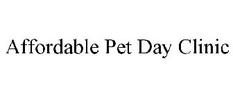 AFFORDABLE PET DAY CLINIC