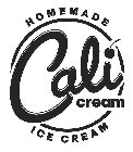 CALI CREAM HOMEMADE ICE CREAM