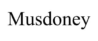 MUSDONEY