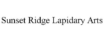 SUNSET RIDGE LAPIDARY ARTS