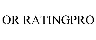 OR RATINGPRO