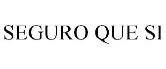 SEGURO QUE SI