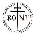 RONI REMAIN ORIGINAL NEVER IMITATE