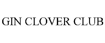 GIN CLOVER CLUB