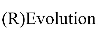 (R)EVOLUTION