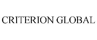 CRITERION GLOBAL