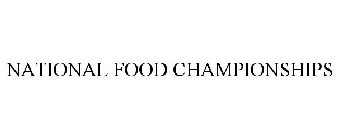 NATIONAL FOOD CHAMPIONSHIPS