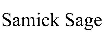 SAMICK SAGE