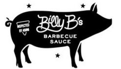 BILLY B'S BARBECUE SAUCE INSPECTED BY 450606