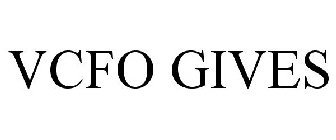 VCFO GIVES