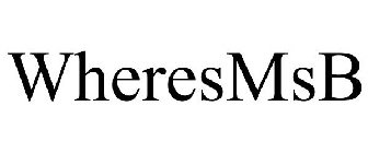 WHERESMSB