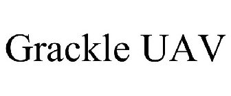 GRACKLE UAV