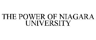 THE POWER OF NIAGARA UNIVERSITY