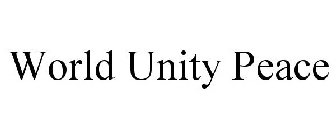 WORLD UNITY PEACE