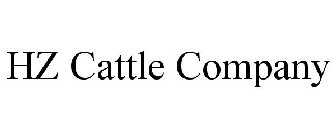 HZ CATTLE COMPANY