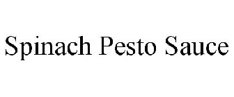 SPINACH PESTO SAUCE