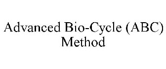 ADVANCED BIO-CYCLE (ABC) METHOD