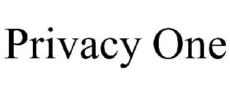 PRIVACY ONE
