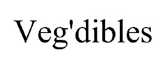 VEG'DIBLES