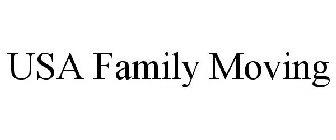 USA FAMILY MOVING