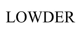 LOWDER