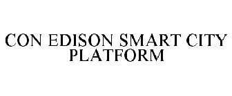 CON EDISON SMART CITY PLATFORM