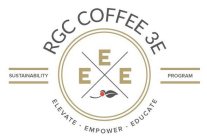 RGC COFFEE 3E E E E SUSTAINABILITY PROGRAM ELEVATE EMPOWER EDUCATE