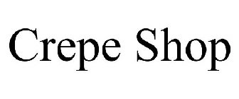 CREPE SHOP