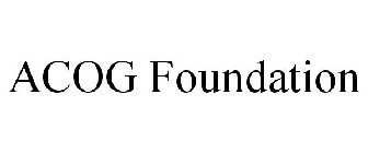 ACOG FOUNDATION