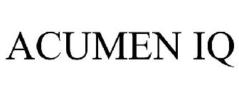 ACUMEN IQ