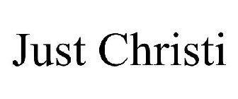 JUST CHRISTI