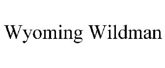 WYOMING WILDMAN