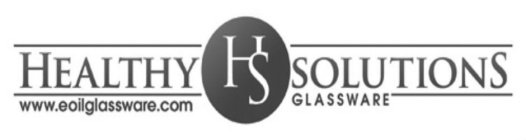 HS HEALTHY SOLUTIONS GLASSWARE