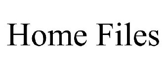 HOME FILES
