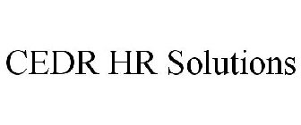 CEDR HR SOLUTIONS