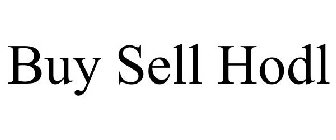 BUY SELL HODL