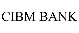 CIBM BANK