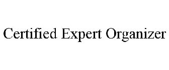 CERTIFIED EXPERT ORGANIZER