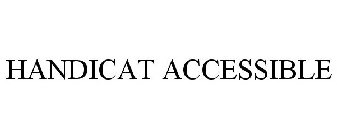 HANDICAT ACCESSIBLE