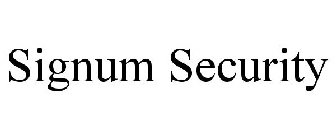 SIGNUM SECURITY