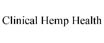 CLINICAL HEMP HEALTH