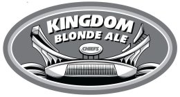 KINGDOM BLONDE ALE CHIEFS