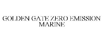 GOLDEN GATE ZERO EMISSION MARINE