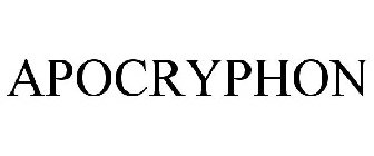 APOCRYPHON