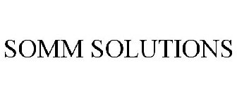 SOMM SOLUTIONS