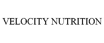 VELOCITY NUTRITION