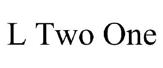 L TWO ONE