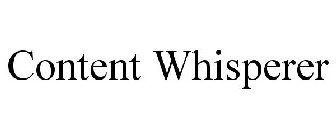 CONTENT WHISPERER