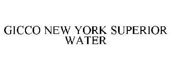 GICCO NEW YORK SUPERIOR WATER