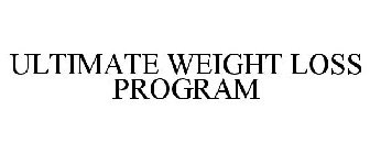 ULTIMATE WEIGHT LOSS PROGRAM